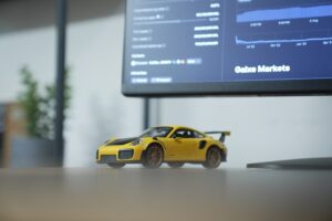 interface créateur de site e-commerce avec gestion stock véhicules automobiles